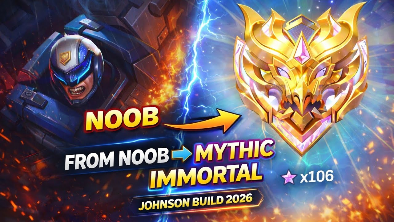 #1 JOHNSON BUILD 2026 🔥 AUTO WIN META? | Best Emblem + Full Guide