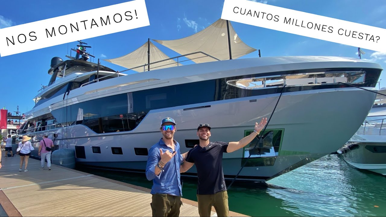 Los Yates de Miami Boat Show con @daniclos // Ricky Boada