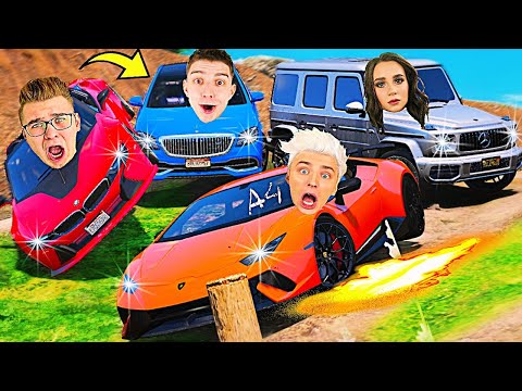 ЗА ВЛАДОМ А4 СЛЕДИТ МАЙБАХ ГЛЕНТА И ДЕВУШКА А4 в ГТА 5 МОДЫ! ОБЗОР МОДА В GTA 5! ВИДЕО ГТА ИГРЫ MODS