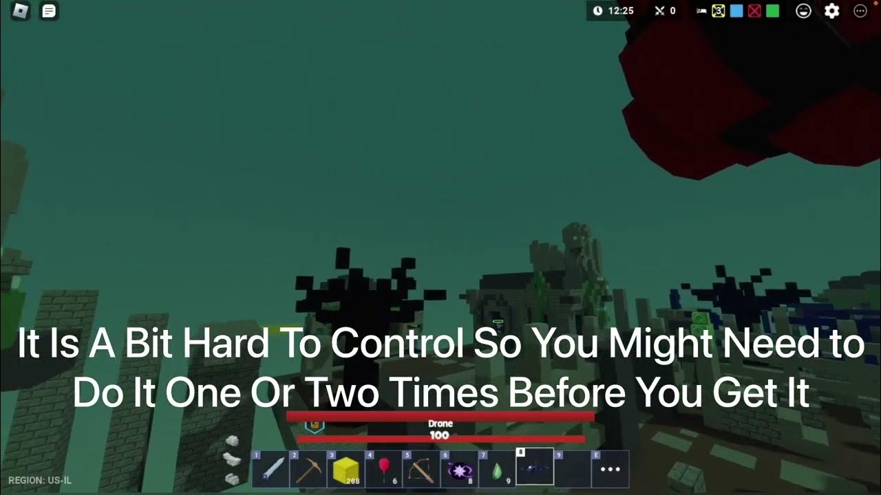 Best Way To Use Cyber Drone In Roblox BedWars YouTube