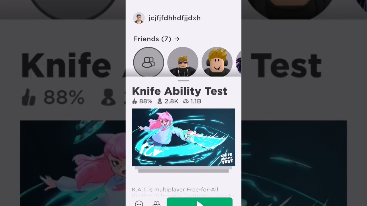 Roblox Knife Ability Test