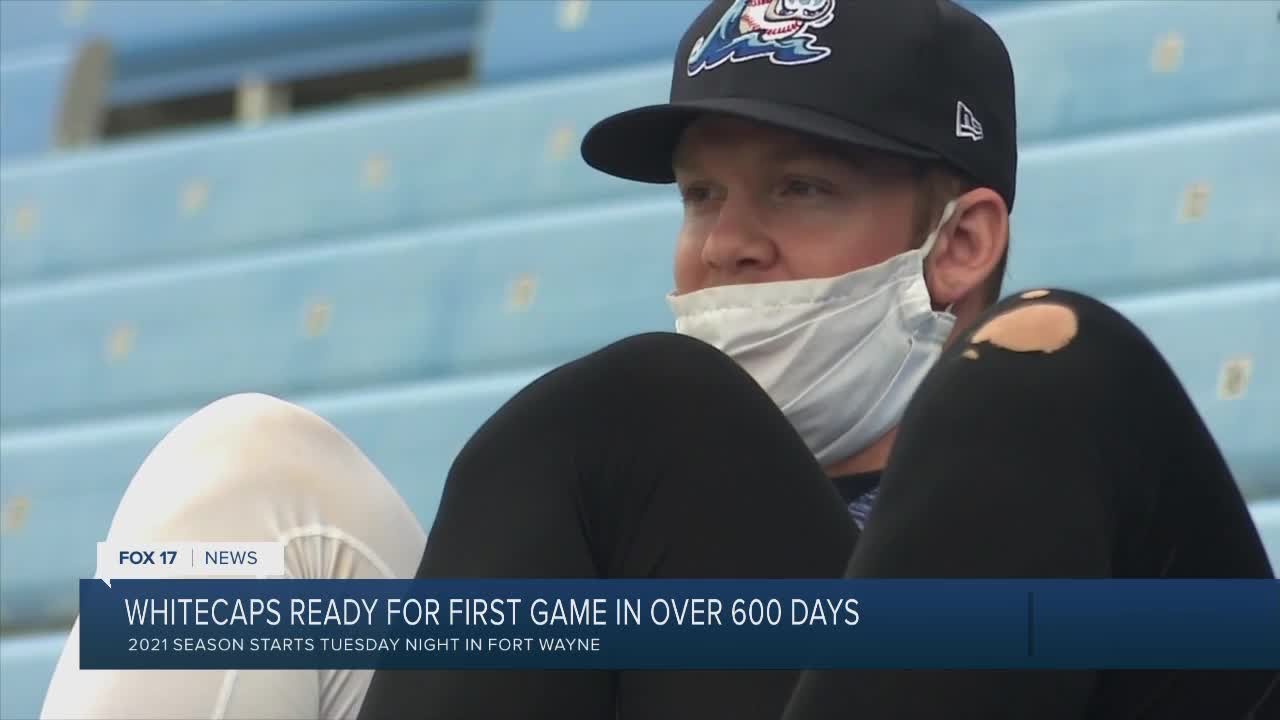 West Michigan Whitecaps ready for game one of 2021 - YouTube