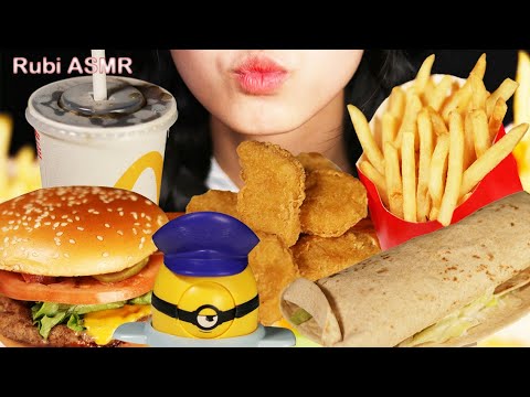 ASMR MCDONALD'S DAY 🥰 EATING ASMR
