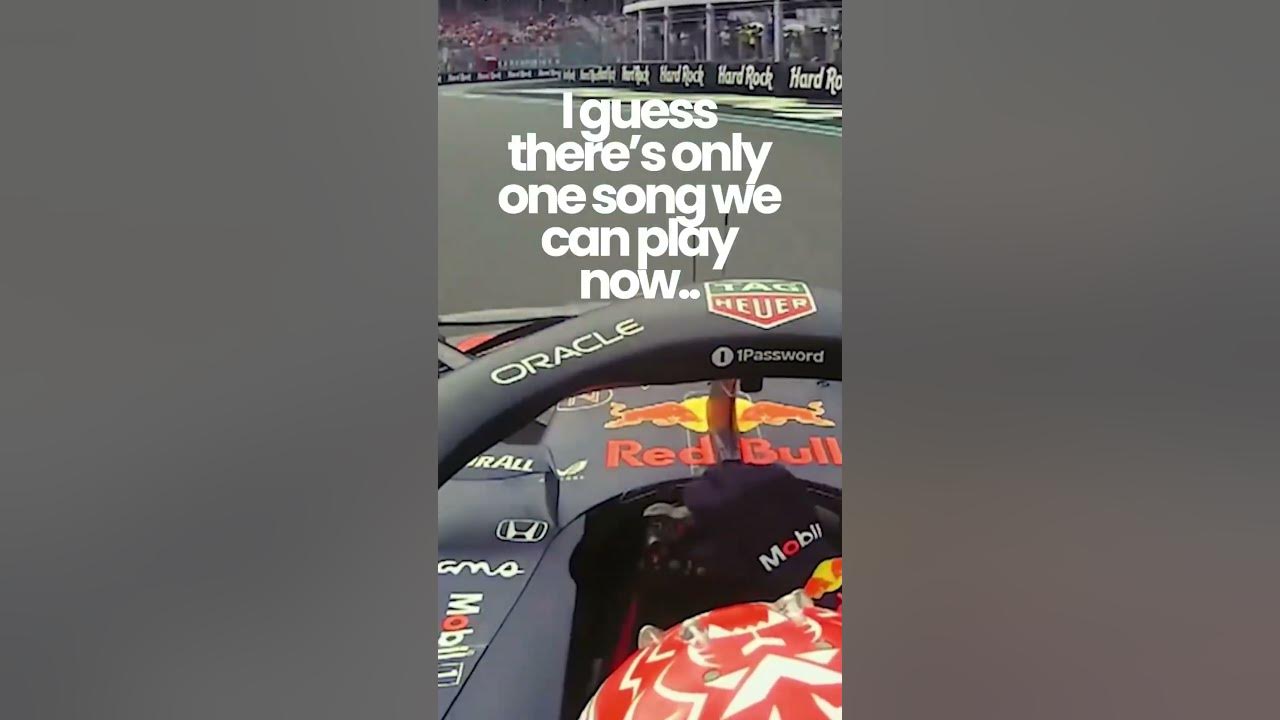 VERSTAPPEN Listens to music. #shorts