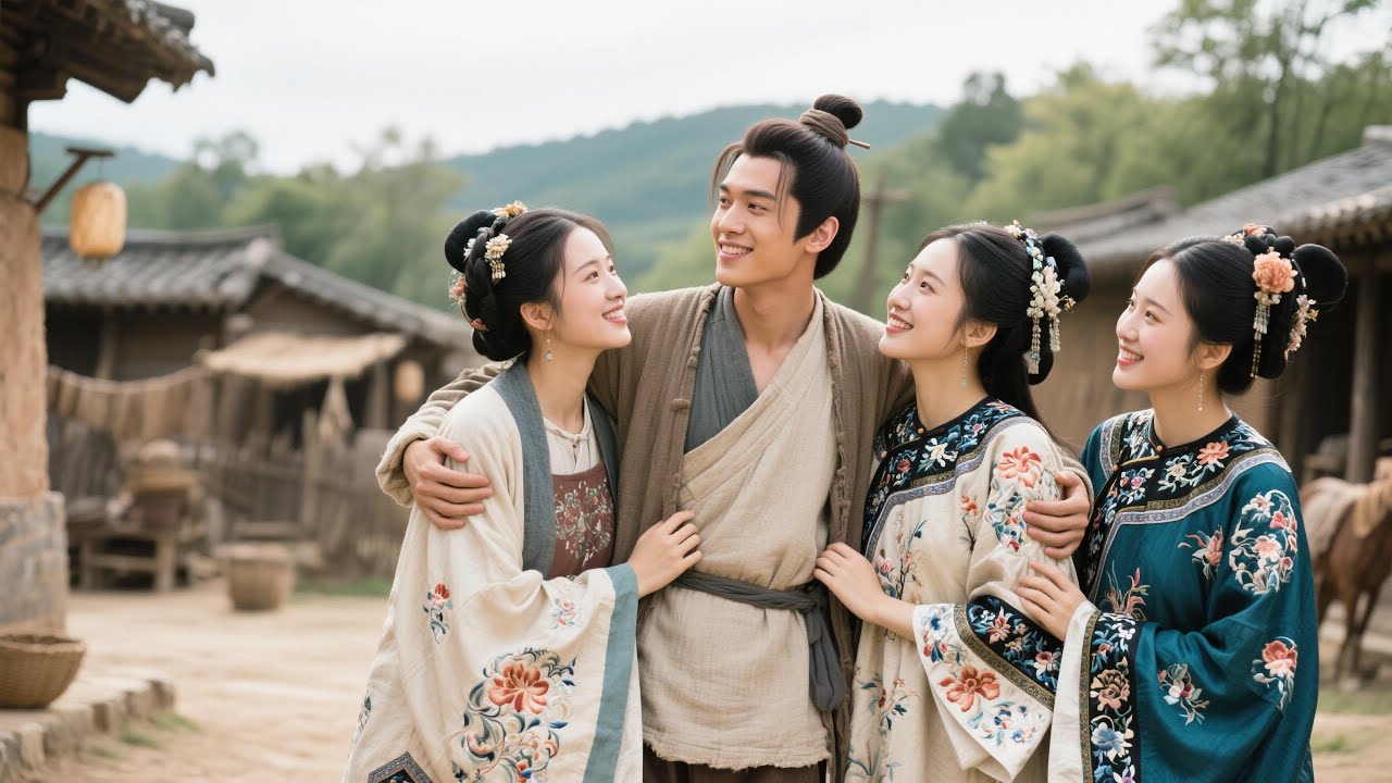 [Multi SUB] ｜全集｜小伙穿越到灾荒年，成了家里顶梁柱，他解锁芳心系统，靠绑定女性获芳心值抽奖，打猎换钱，还收纳多个美女，护她们安稳~#爽文#MiniDrama#精彩大陆短剧 #下山追短剧