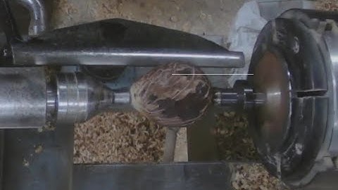 Woodturning, Carving-A Tagua Nut Pendant