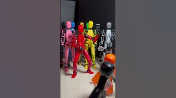 T13 VS Stikbot🥊🥊#actionfigures  #pose #dummy #t13 #stikbot #toy #customfigure #figure
