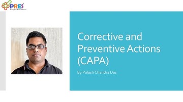 Corrective and preventive actions (CAPA)