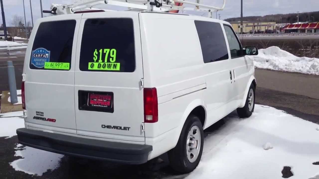 2003 Chevrolet Astro AWD Cargo Hometown Motors of Wausau Used Cars