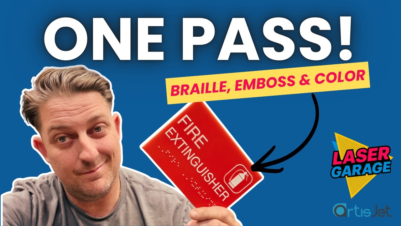 УФ-печать вышла на новый уровень (шрифт Брайля + тиснение + цветная печать)