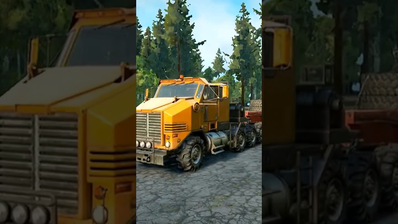 Caterpillar Truck Recovery mountain top 