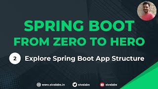 Spring Boot: From Zero to Hero - Explore Spring Boot Application Structure