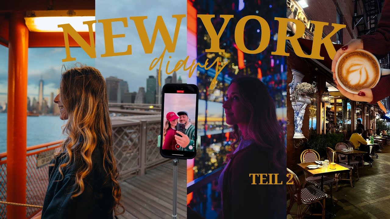 NEW YORK DIARY PART 2 🗽☃️ | Weihnachtsstimmung, Little Italy, Central Park Date