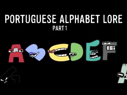 Interactive Portuguese Alphabet Lore. 