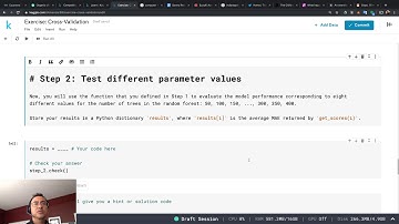 #kaggle #DataScience Machine Learning MicroCourse Part 11 on Cross Validation Part 2