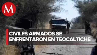 Así fue el fuerte enfrentamiento en Teocaltiche
