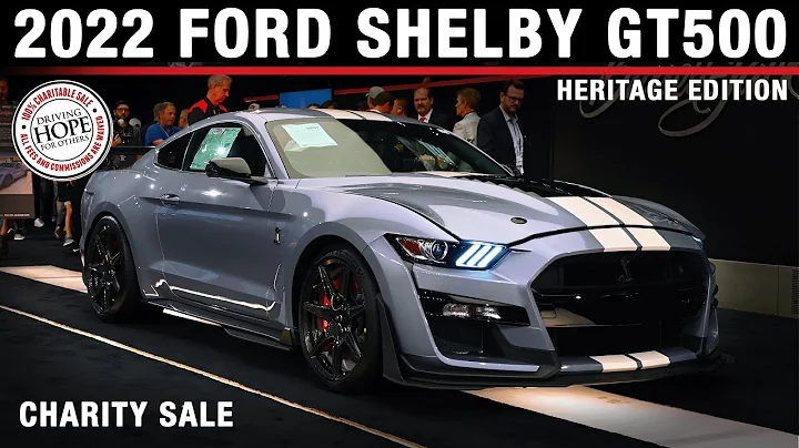 $1M CHARITY SALE - 2022 Ford Shelby GT500 Heritage...