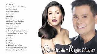 Ogie Alcasid, Regine Velasquez Nonstop Songs   Best OPM Tagalog Love Songs Playlist 2018