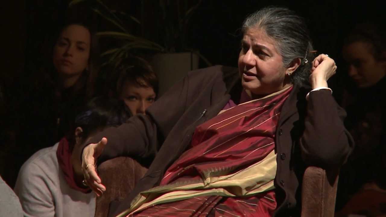 A Conversation with Vandana Shiva - Question 7 - Earth Democracy