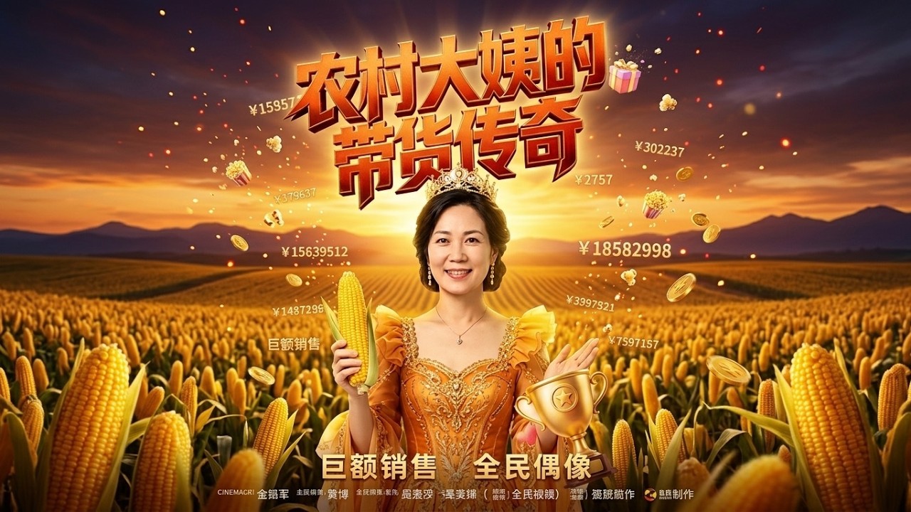 农村大姨的带货传奇