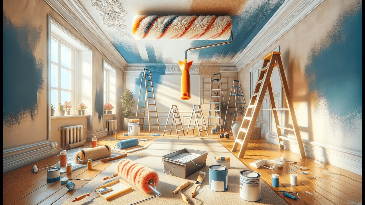 🎨 Best Paint Roller Cover for Ceilings | True Blue 18" Professional Paint Roller Covers Review 🎨