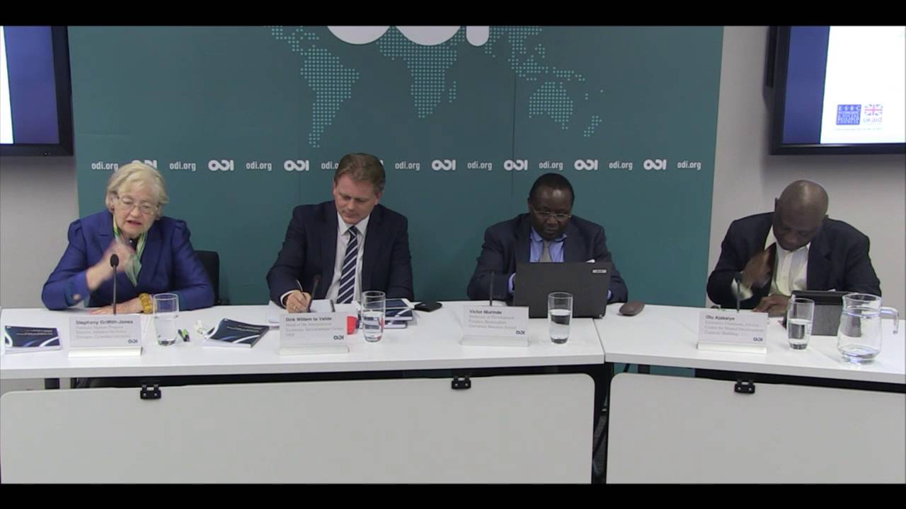 Still from Achieving Financial Stability and Growth in Africa - Panel