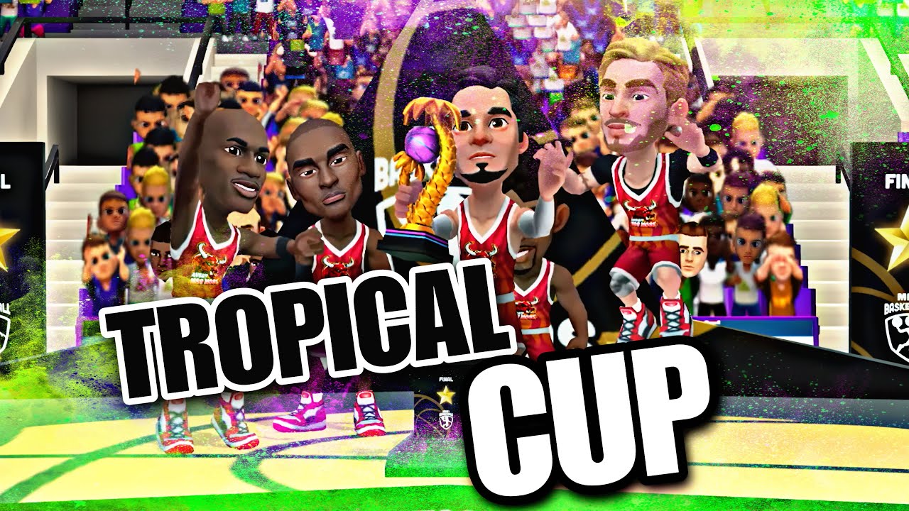 Mini Basketball 🏀 TROPICAL CUP with M JORDAN & K BRYANT Pt1 