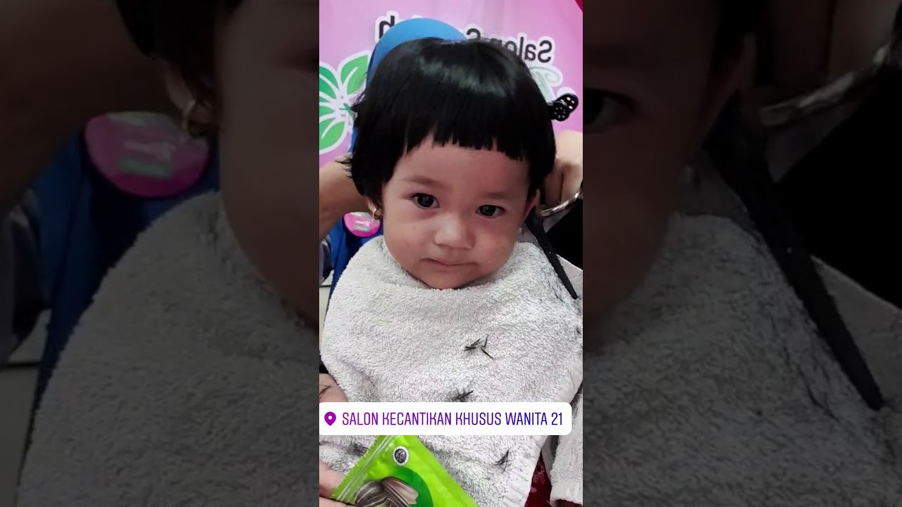  Bayi  potong  rambut  YouTube