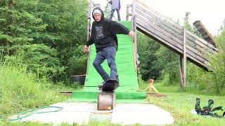INSANE SUMMER SNOWBOARD SETUP | THROWBACKS