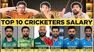 Reaction On Cricketers Salaries & Match Fees Comparison: India vs Pakistan | Pakistani Reaction🔥