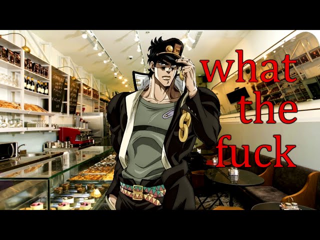 Jotaro goes to the Bread Bank