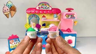 11 Minutes Satisfying with Unboxing Cute Pink Ice Cream Store Cash Register ASMR |Review Toys