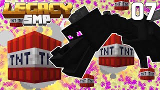 TNT Dragon Killer (Semi-Auto) - Legacy SMP #7 (Multiplayer Let's Play) | Minecraft 1.15