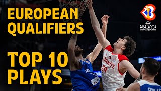 The VERY BEST basketball plays from the #FIBAWC 2023 European Qualifiers (Window 2)