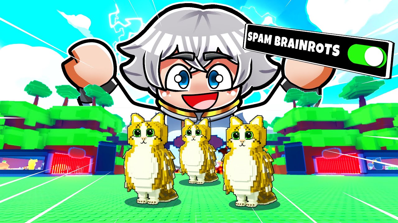 Aku Spam BRAINROT TERLANGKA Pakai COMMAND ADMIN di Brainrot Disasters!