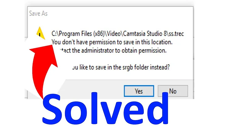 Fix you don’t have permission to save in this location windows 10
