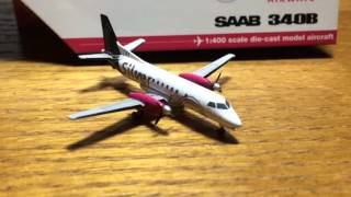 Gemini jets review Sliver Airways Saab 340