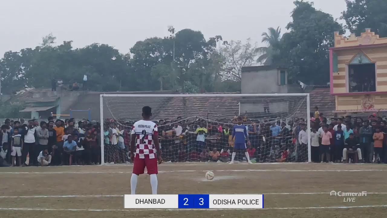 FINALE PENALTY | DHANBAD 🆚️ ODISHA POLICE| MAHABIR CUP FOOTBALL TOURNAMENT | KUHUDI