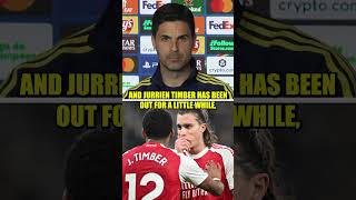Mikel Arteta provides an injury update ahead of Atletico Madrid clash