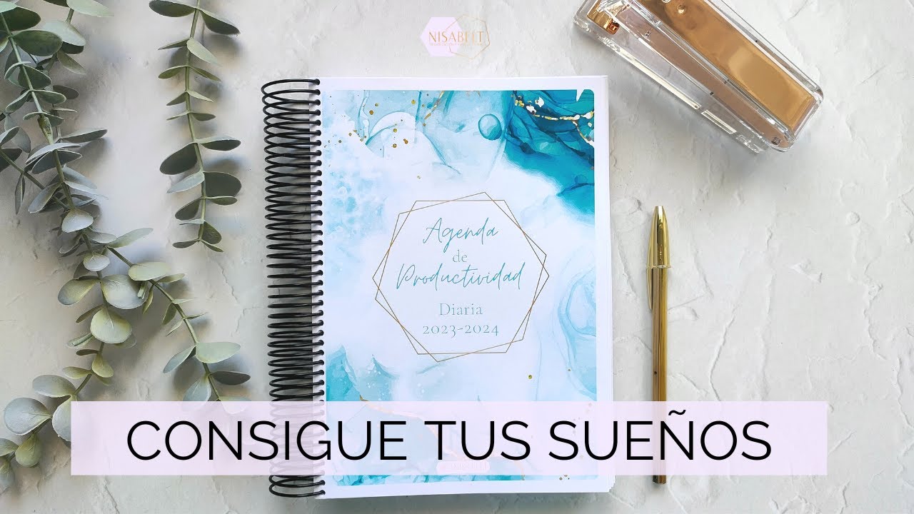 📚AGENDA DE PRODUCTIVIDAD  2023 - 2024. 💥 ¡CONSIGUE TUS OBJETIVOS! Organízate con éxito