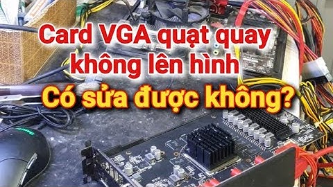 Card vga không xuất được hình có sửa được hay không? Full #recom #suachuavga #asus5708g #vga