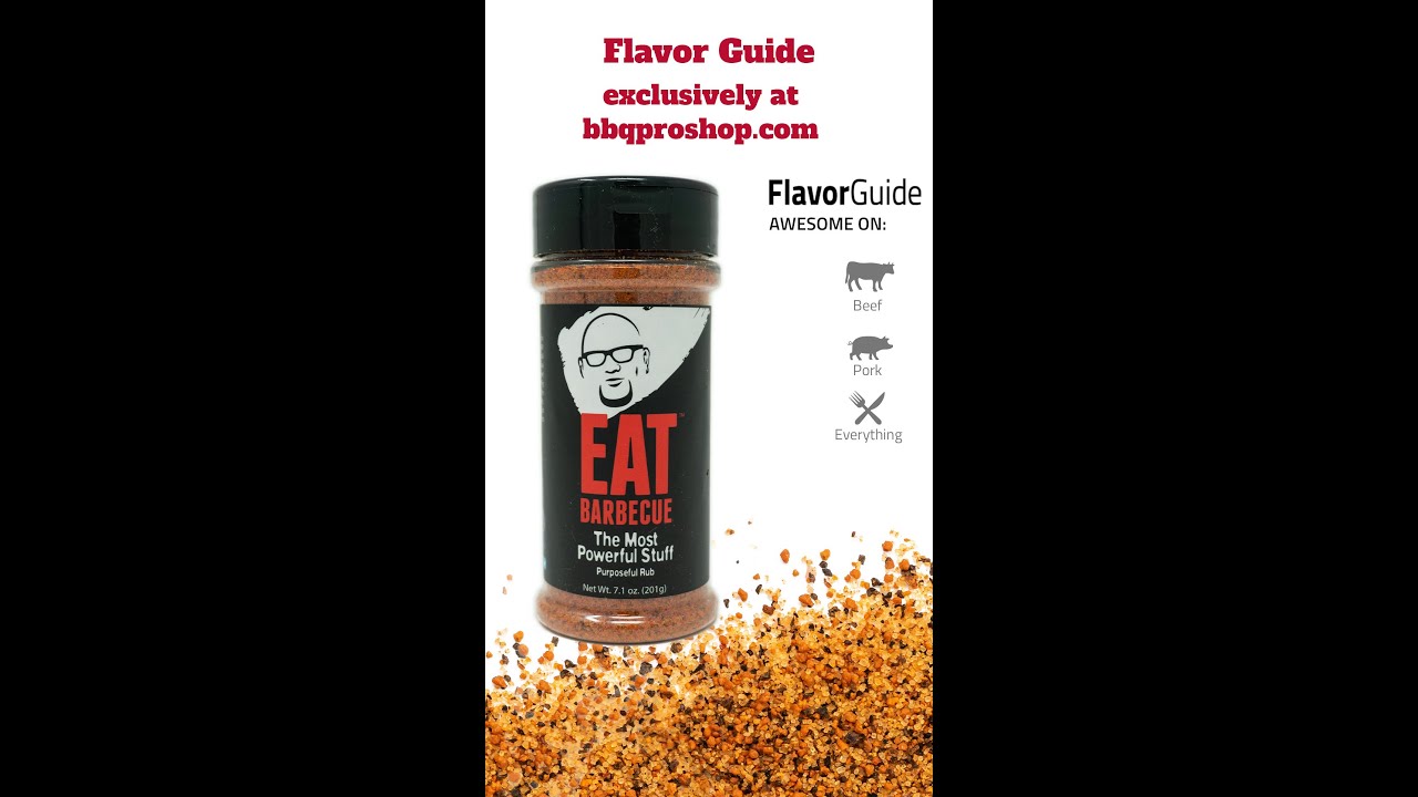 EAT Barbecue The Most Powerful Stuff Rub 29 oz.