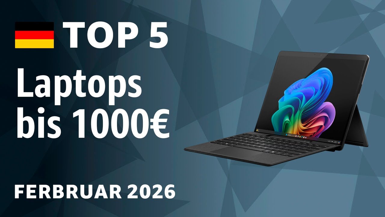 TOP—5. Beste Laptops bis 1000€. Test & Vergleich Ferbruar 2026