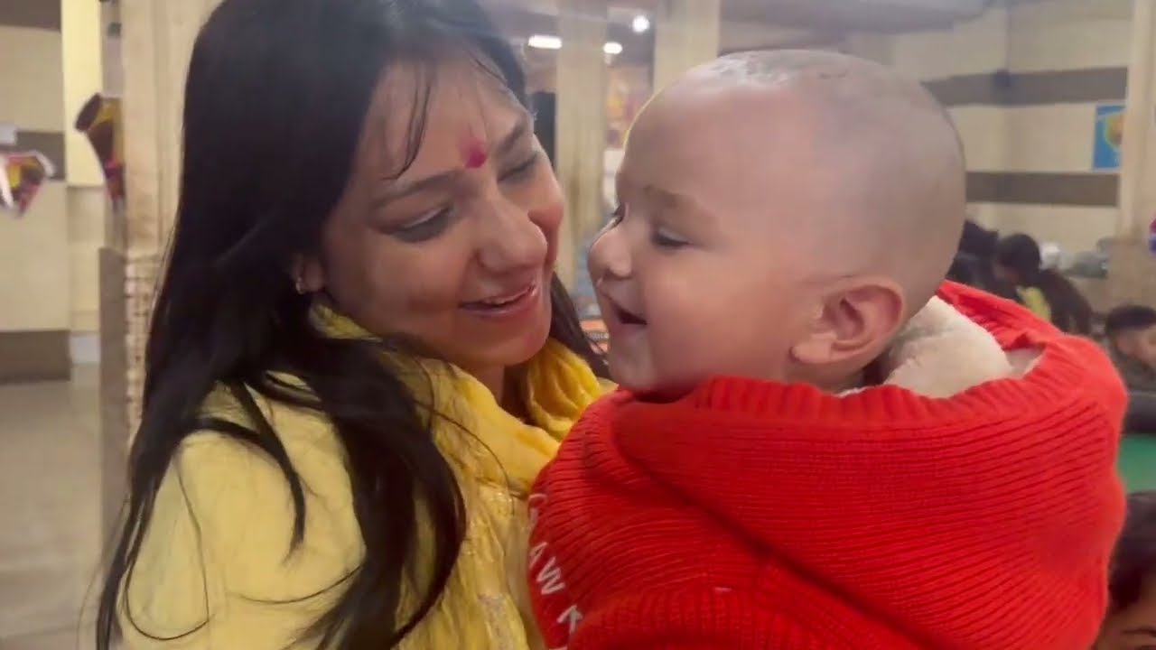 Blessings of Chintapurni Mata| Rishiv'sMundan Ceremony | Family Special Vlog ✨