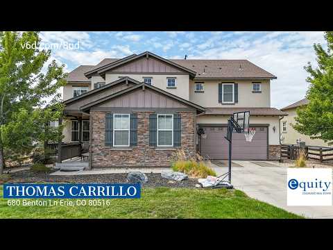 680 Benton Ln, Erie, CO home video tour