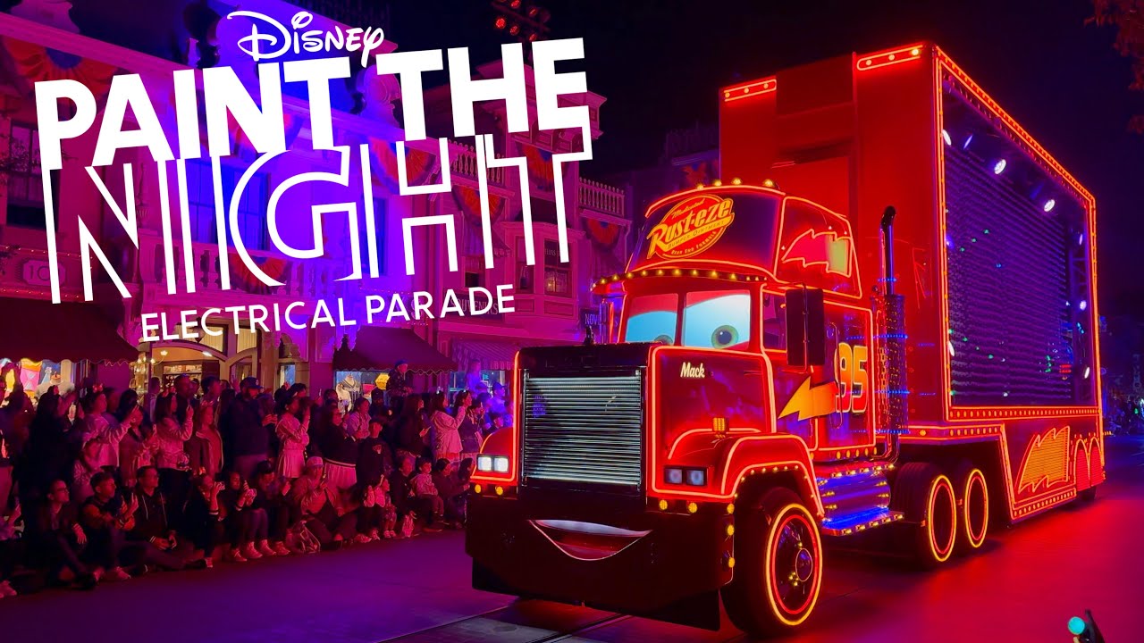 Paint The Night Parade Is Back At Disneyland! 70th Celebration Full First Performance