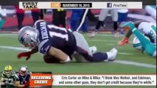 ESPN First Take   Brian Dawkins on First Take  talk about Cris Carter