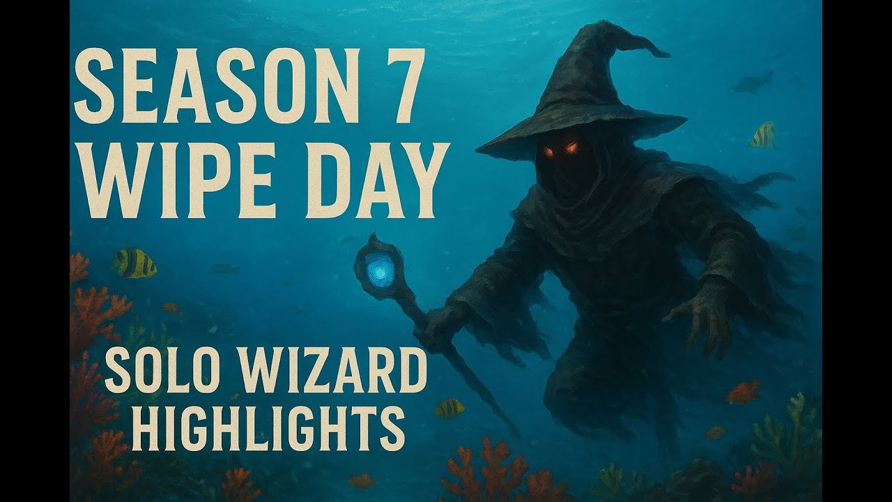 Solo Wizard Season 7 Wipe Day Highlights - Dark and Darker