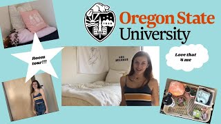 oregon state university 2019 dorm tour yayyyyy