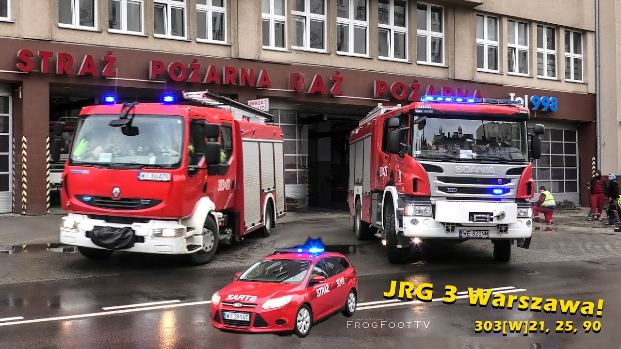 Fire Station 3 Fire Response | Engine 303, Tanker 303 & Battalion 303 responding lights and sirens